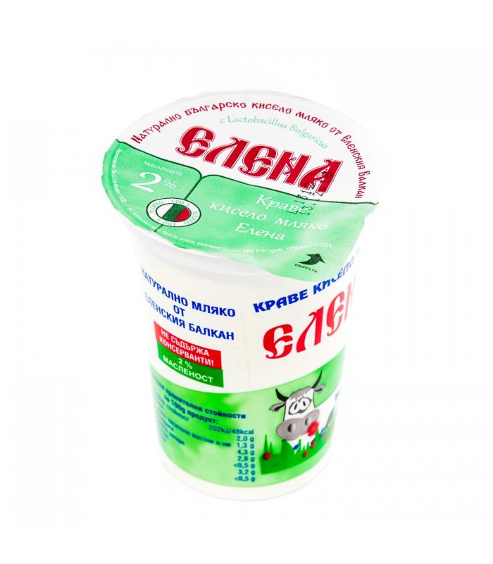 КИСЕЛО МЛЯКО ЕЛЕНА 2 % 400ГР